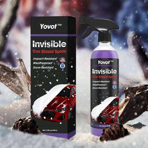 Yovot® Invisible Car Shield Spray – Advanced Polymer Coating for Impact Protection & Ice-Resistant Winter Defense