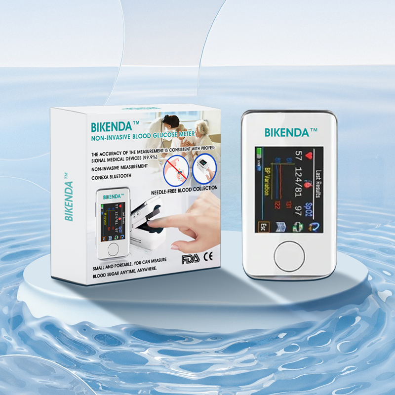 Bikenda™ Non-Invasive Blood Glucose Meter + Exclusive Gift [99.9% Accuracy]-Recommended by A.M.A.