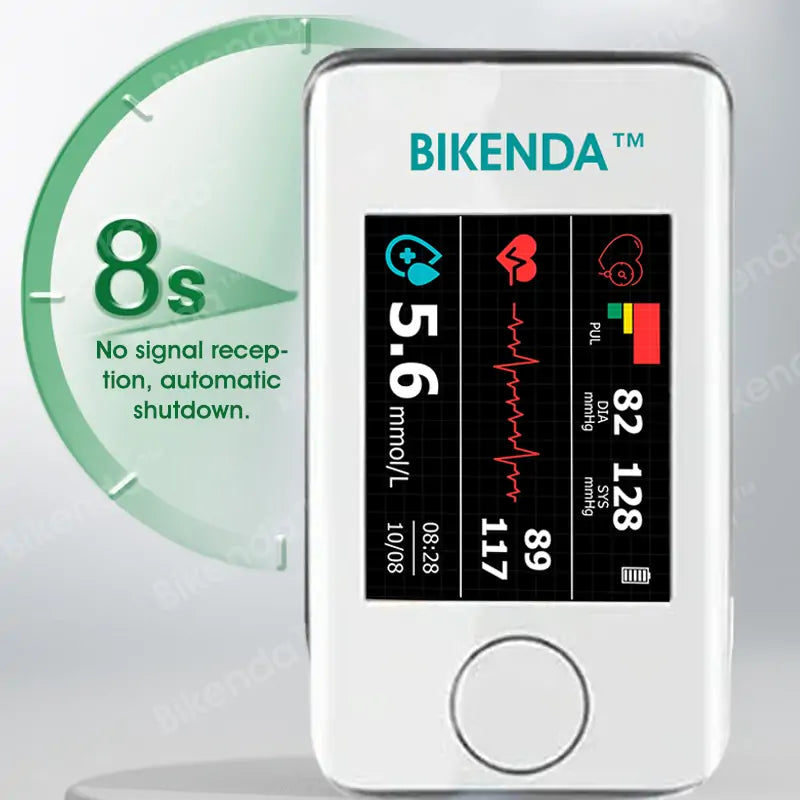 [99.9% Accuracy] Bikenda™ Non-Invasive Blood Glucose Meter (Powerful 8-in-1 detection)+ Exclusive Gift