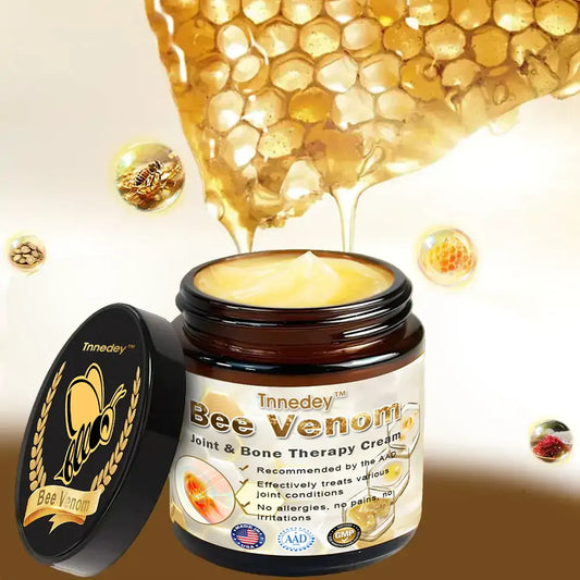 Bee Venom Arthritis Therapy Cream(𝐒𝐩𝐞𝐜𝐢𝐚𝐥𝐢𝐳𝐢𝐧𝐠 𝐢𝐧 𝐨𝐫𝐭𝐡𝐨𝐩𝐞𝐝𝐢𝐜 𝐜𝐨𝐧𝐝𝐢𝐭𝐢𝐨𝐧𝐬 𝐚𝐧𝐝 𝐣𝐨𝐢𝐧𝐭 𝐩𝐚𝐢𝐧 & AAOS recommends)