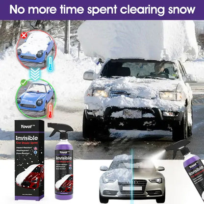 Yovot® Invisible Car Shield Spray – Advanced Polymer Coating for Impact Protection & Ice-Resistant Winter Defense