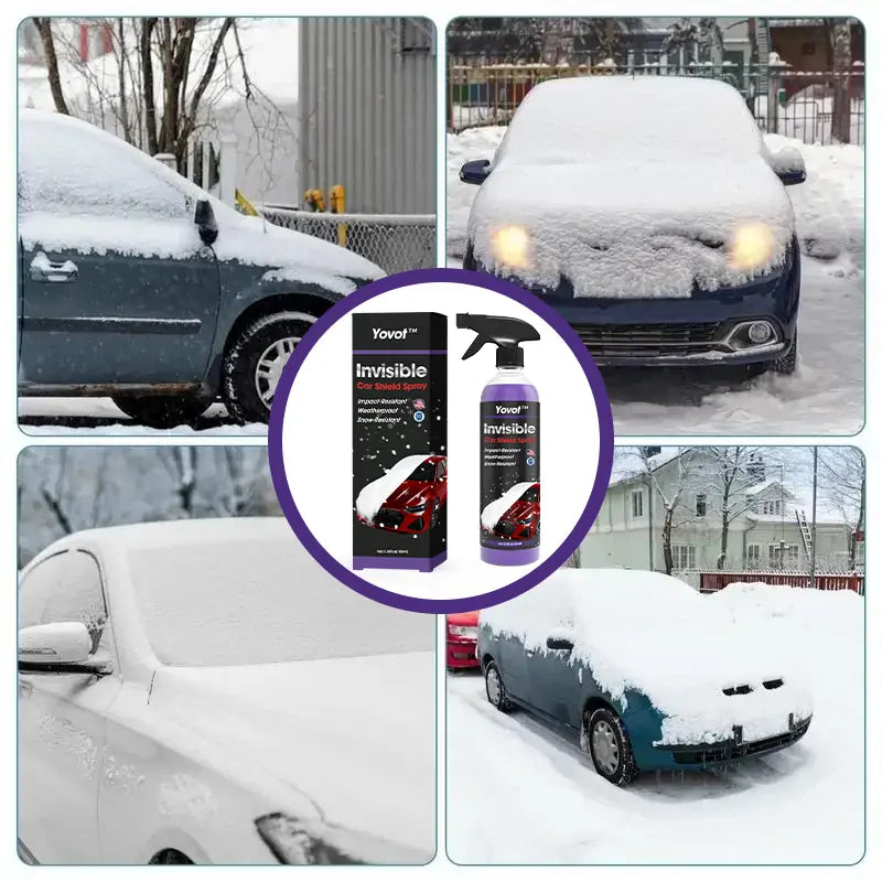 Yovot® Invisible Car Shield Spray – Advanced Polymer Coating for Impact Protection & Ice-Resistant Winter Defense