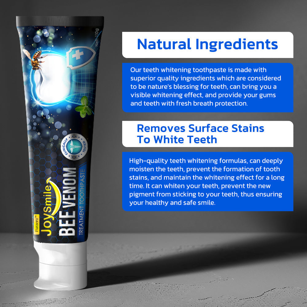 Tnnedey™ JoySmile Bee Venom Treatment Toothpaste (ADA Approved)